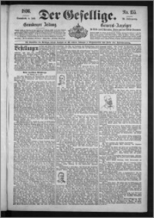 Der Gesellige : Graudenzer Zeitung 1896.07.04, Jg. 70, No. 155