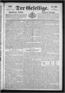 Der Gesellige : Graudenzer Zeitung 1896.07.15, Jg. 71, No. 164