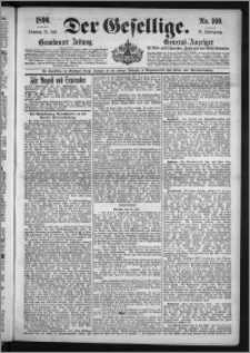 Der Gesellige : Graudenzer Zeitung 1896.07.21, Jg. 71, No. 169