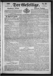 Der Gesellige : Graudenzer Zeitung 1896.07.23, Jg. 71, No. 171