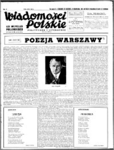 Wiadomości Polskie, Polityczne i Literackie 1940, R. 1, nr 5
