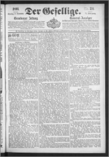Der Gesellige : Graudenzer Zeitung 1896.09.08, Jg. 71, No. 211