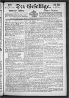 Der Gesellige : Graudenzer Zeitung 1896.09.22, Jg. 71, No. 223