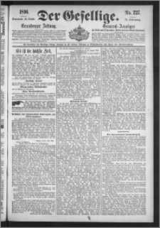 Der Gesellige : Graudenzer Zeitung 1896.09.26, Jg. 71, No. 227