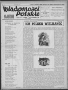 Wiadomości Polskie, Polityczne i Literackie 1940, R. 1, nr 8