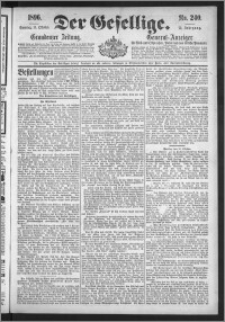 Der Gesellige : Graudenzer Zeitung 1896.10.11, Jg. 71, No. 240