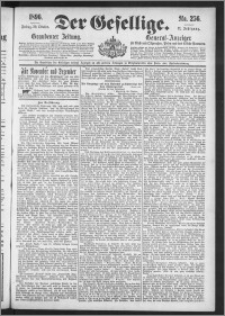 Der Gesellige : Graudenzer Zeitung 1896.10.30, Jg. 71, No. 256