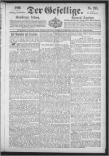 Der Gesellige : Graudenzer Zeitung 1896.11.10, Jg. 71, No. 265