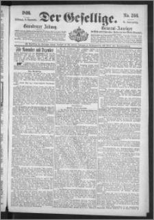 Der Gesellige : Graudenzer Zeitung 1896.11.11, Jg. 71, No. 266