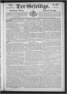Der Gesellige : Graudenzer Zeitung 1896.11.20, Jg. 71, No. 273