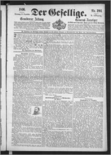 Der Gesellige : Graudenzer Zeitung 1896.12.15, Jg. 71, No. 294