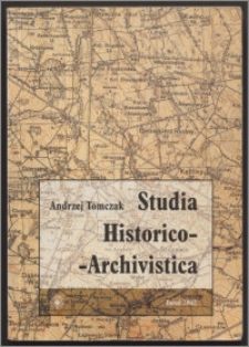Studia historico-archivistica