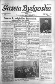 Gazeta Bydgoska 1931.11.20 R.10 nr 269