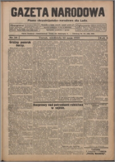 Gazeta Narodowa : pismo chrzescijańsko-narodowe dla Ludu 1925.05.10, R. 3, nr 38