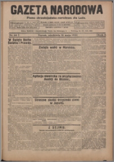 Gazeta Narodowa : pismo chrzescijańsko-narodowe dla Ludu 1925.05.31, R. 3, nr 44