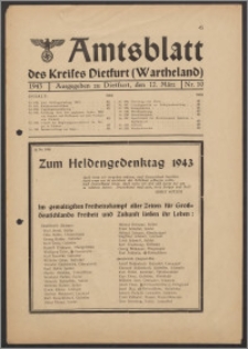 Amtsblatt des Kreises Dietfurt (Wartheland) 1943.03.12 nr 10
