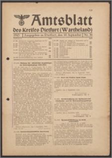 Amtsblatt des Kreises Dietfurt (Wartheland) 1943.09.10 nr 36