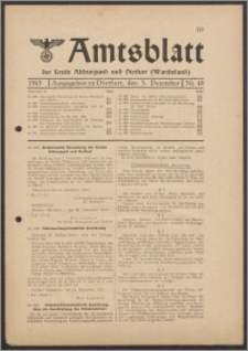 Amtsblatt des Kreises Altburgund u. Dietfurt (Wartheland) 1943.12.03 nr 48