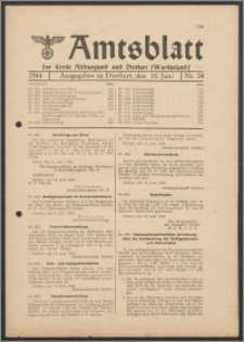 Amtsblatt des Kreises Altburgund u. Dietfurt (Wartheland) 1944.06.16 nr 24