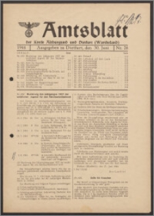 Amtsblatt des Kreises Altburgund u. Dietfurt (Wartheland) 1944.06.30 nr 26