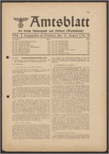 Amtsblatt des Kreises Altburgund u. Dietfurt (Wartheland) 1944.08.11 nr 32