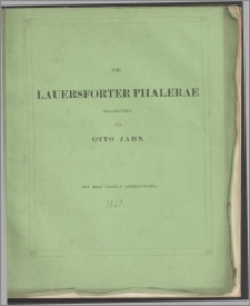 Die Lauersforter Phalerae : Fest-Programm zu Winckelmann's Geburtstage am 9. December 1860