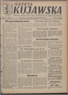 Gazeta Kujawska : organ międzypartyjnych stronnictw politycznych 1946.01.17, R. 1, nr 14