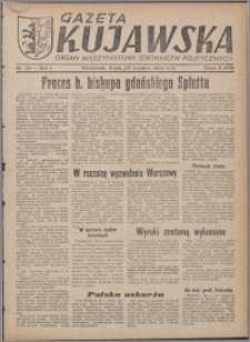 Gazeta Kujawska : organ międzypartyjnych stronnictw politycznych 1946.01.30, R. 1, nr 25