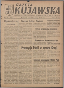 Gazeta Kujawska : organ międzypartyjnych stronnictw politycznych 1946.02.07, R. 1, nr 31