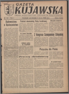 Gazeta Kujawska : organ międzypartyjnych stronnictw politycznych 1946.03.11, R. 1, nr 58