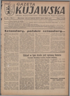 Gazeta Kujawska : organ międzypartyjnych stronnictw politycznych 1946.03.30-31, R. 1, nr 75