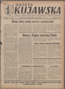 Gazeta Kujawska : organ międzypartyjnych stronnictw politycznych 1946.04.16, R. 1, nr 89