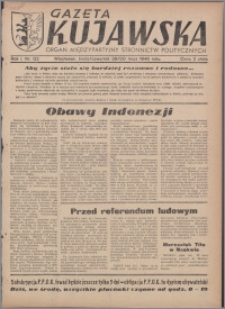 Gazeta Kujawska : organ międzypartyjnych stronnictw politycznych 1946.05.29-30, R. 1, nr 122