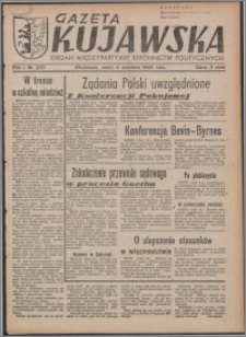 Gazeta Kujawska : organ międzypartyjnych stronnictw politycznych 1946.09.04, R. 1, nr 200