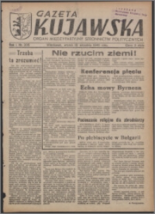 Gazeta Kujawska : organ międzypartyjnych stronnictw politycznych 1946.09.10, R. 1, nr 205