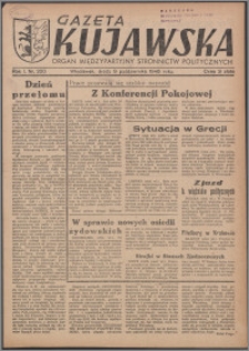 Gazeta Kujawska : organ międzypartyjnych stronnictw politycznych 1946.10.09, R. 1, nr 230