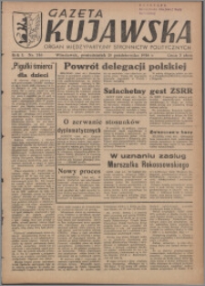 Gazeta Kujawska : organ międzypartyjnych stronnictw politycznych 1946.10.28, R. 1, nr 246