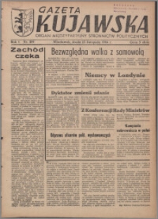 Gazeta Kujawska : organ międzypartyjnych stronnictw politycznych 1946.11.13, R. 1, nr 259