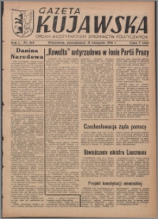 Gazeta Kujawska : organ międzypartyjnych stronnictw politycznych 1946.11.18, R. 1, nr 263