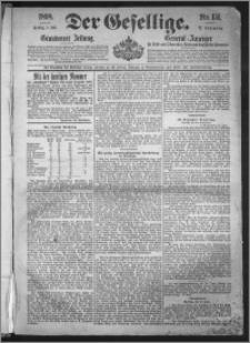 Der Gesellige : Graudenzer Zeitung 1898.07.01, Jg. 72, No. 151