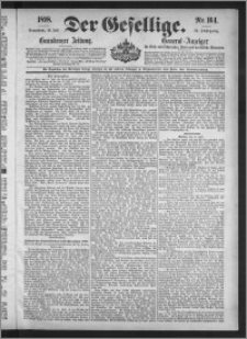 Der Gesellige : Graudenzer Zeitung 1898.07.16, Jg. 73, No. 164