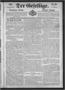 Der Gesellige : Graudenzer Zeitung 1898.07.24, Jg. 73, No. 171