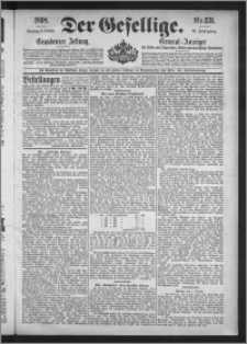 Der Gesellige : Graudenzer Zeitung 1898.10.02, Jg. 73, No. 231