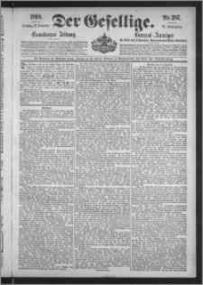 Der Gesellige : Graudenzer Zeitung 1898.12.20, Jg. 73, No. 297