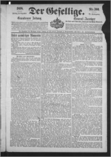 Der Gesellige : Graudenzer Zeitung 1898.12.23, Jg. 73, No. 300