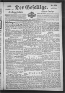 Der Gesellige : Graudenzer Zeitung 1899.07.08, Jg. 74, No. 158