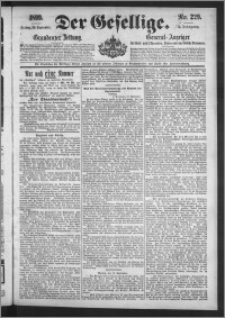 Der Gesellige : Graudenzer Zeitung 1899.09.29, Jg. 74, No. 229