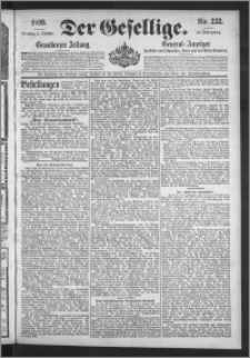 Der Gesellige : Graudenzer Zeitung 1899.10.03, Jg. 74, No. 232