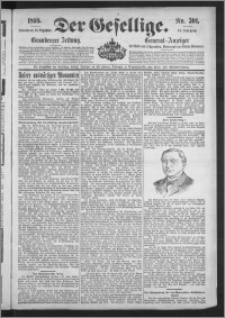 Der Gesellige : Graudenzer Zeitung 1899.12.23, Jg. 74, No. 301