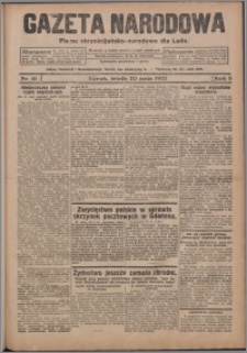Gazeta Narodowa : pismo chrzescijańsko-narodowe dla Ludu 1925.05.20, R. 3, nr 41 + dod.